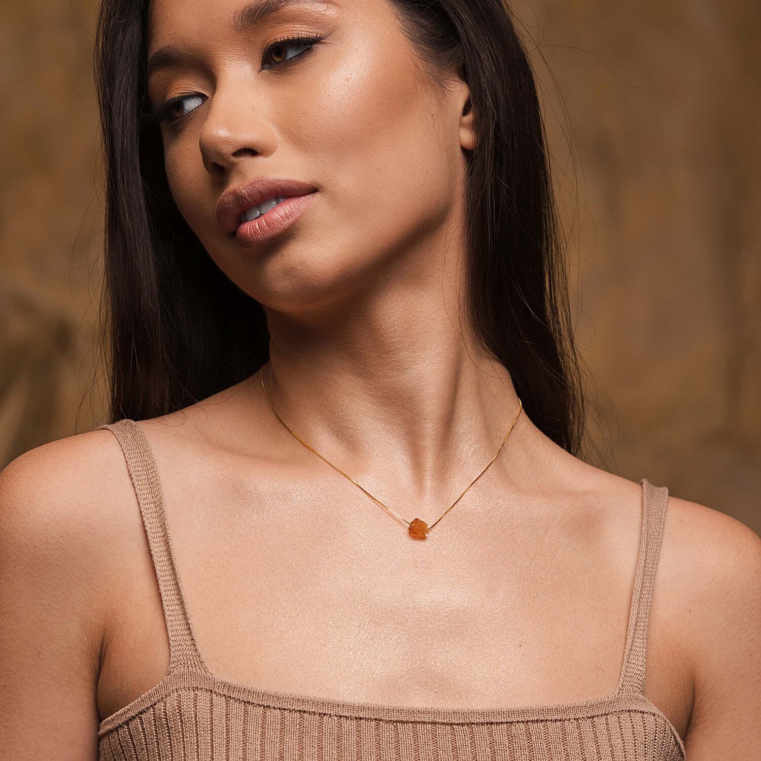 Natural Citrine Necklace