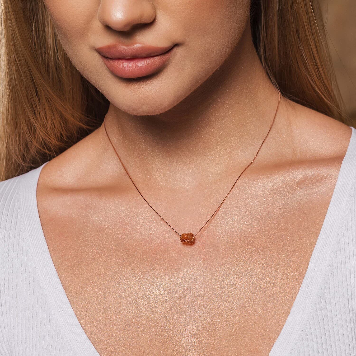 Natural Citrine Necklace