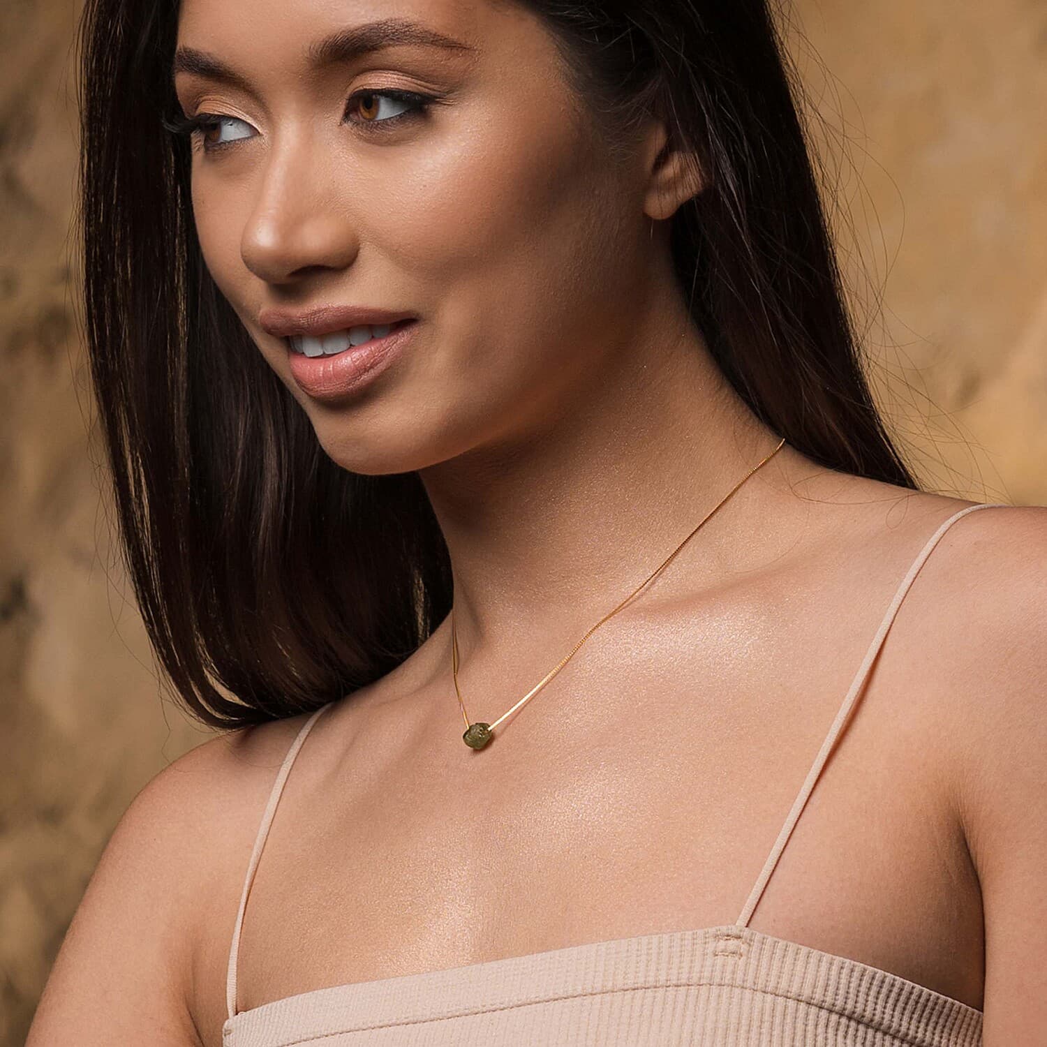 Natural Peridot Necklace