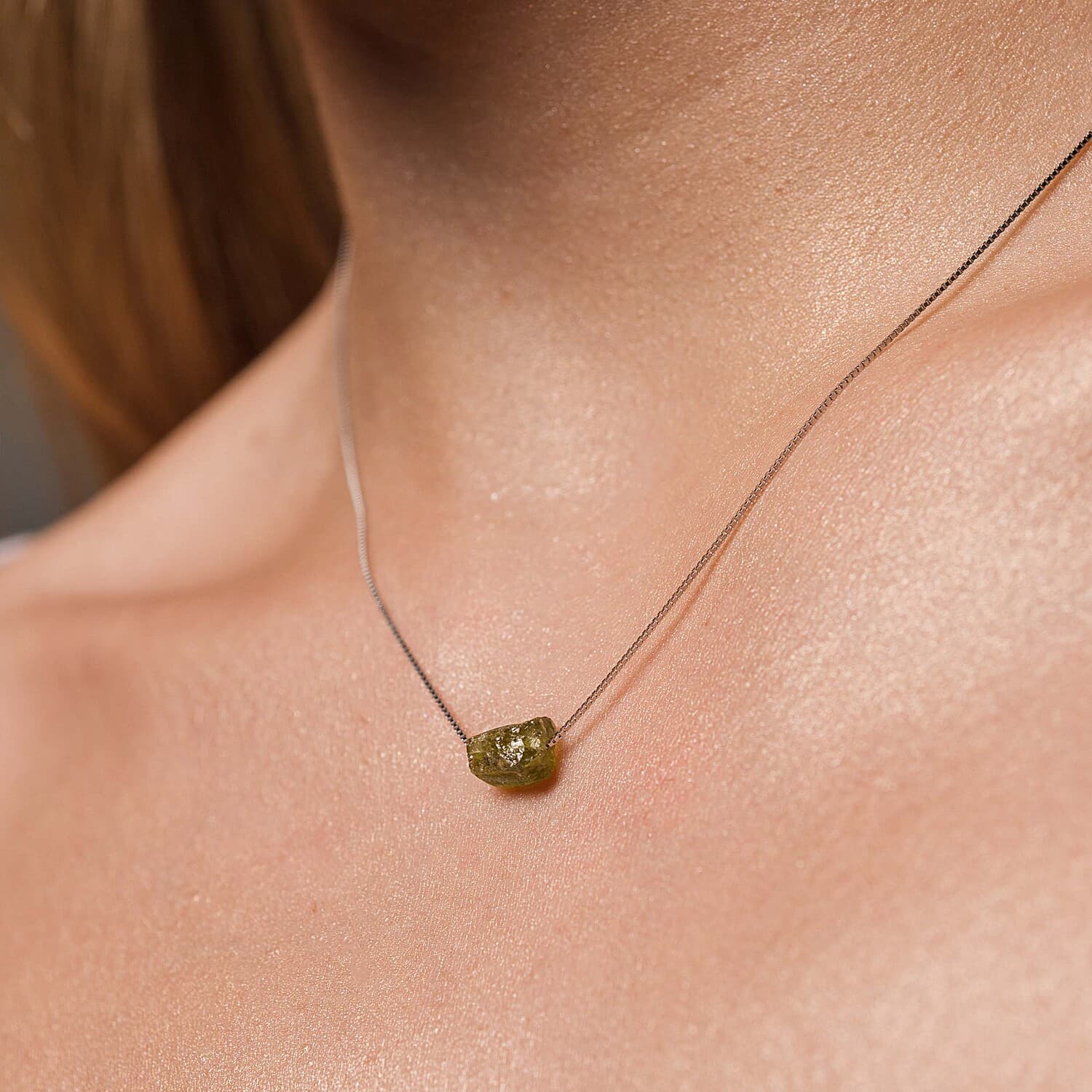 Natural Peridot Necklace
