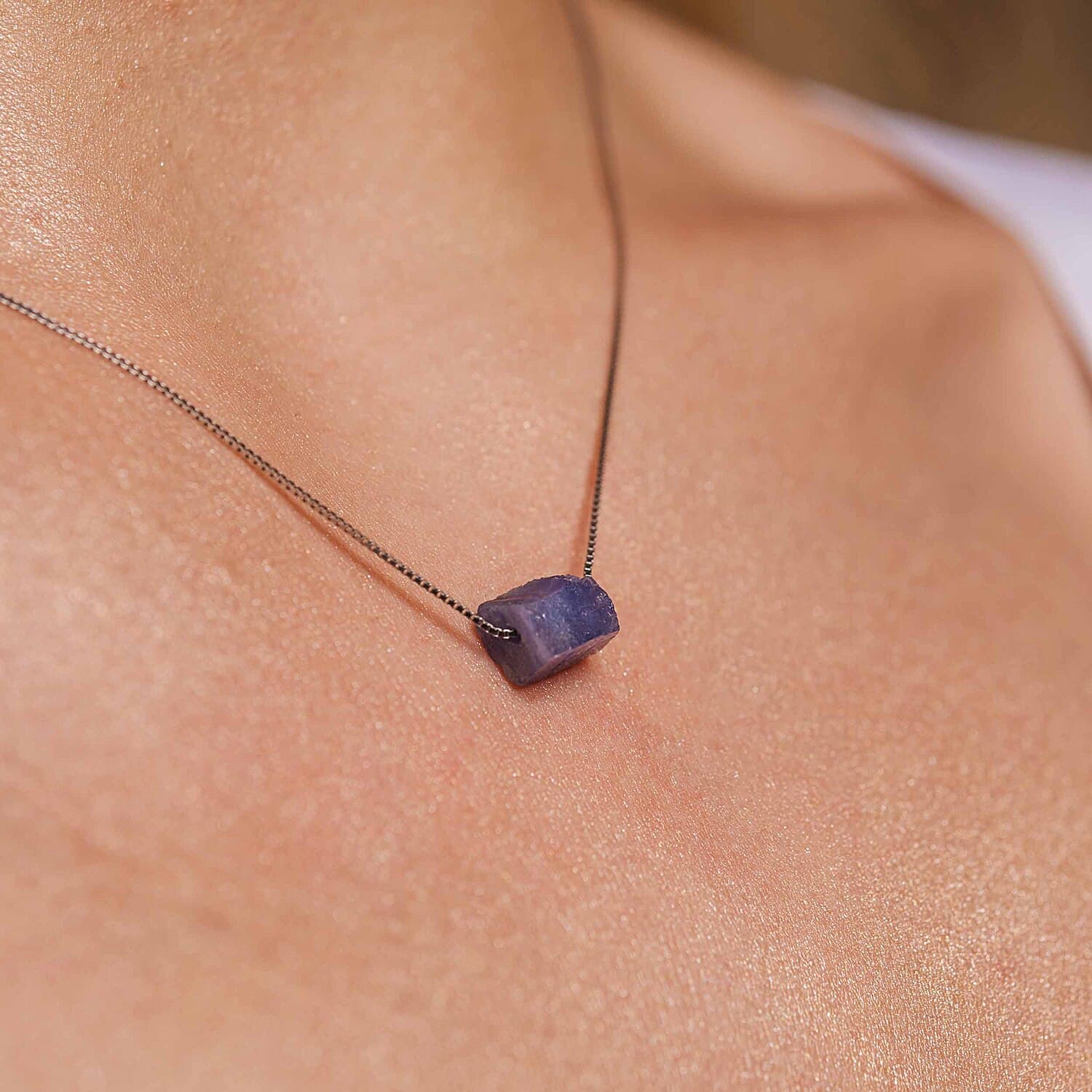 Natural Tanzanite Necklace