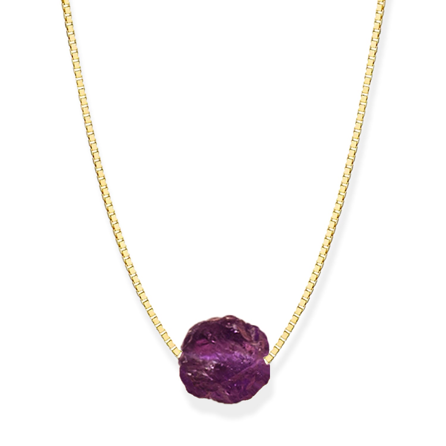 Natural Amethyst Necklace