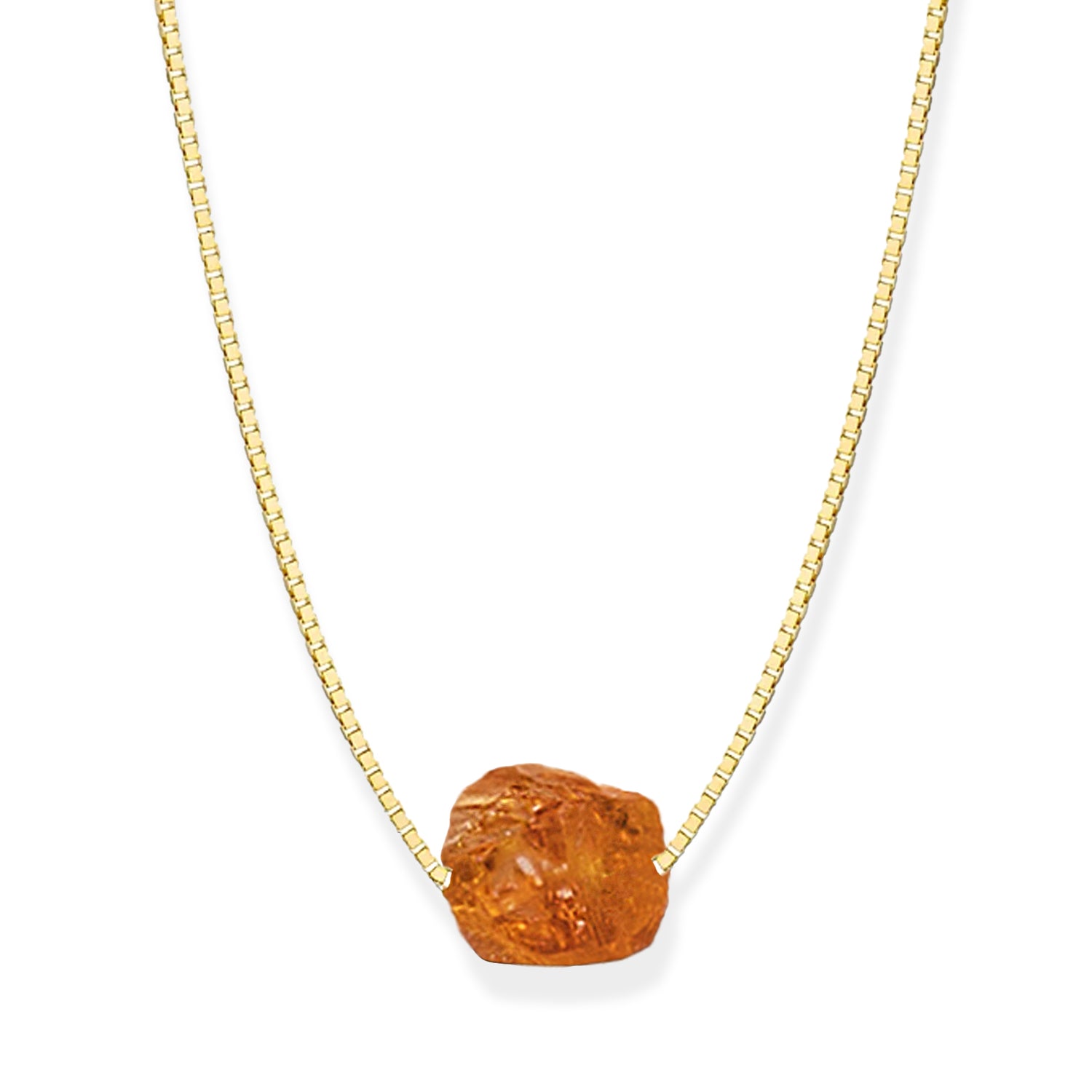 Natural Citrine Necklace