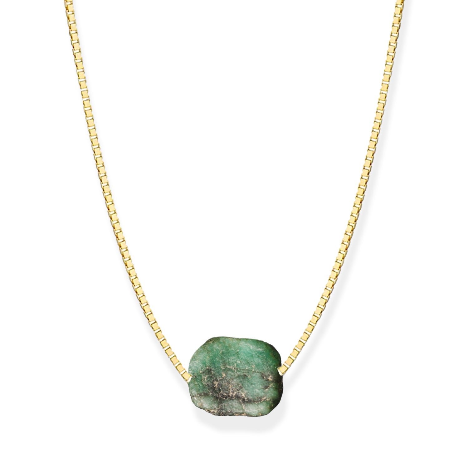 Natural Emerald Necklace