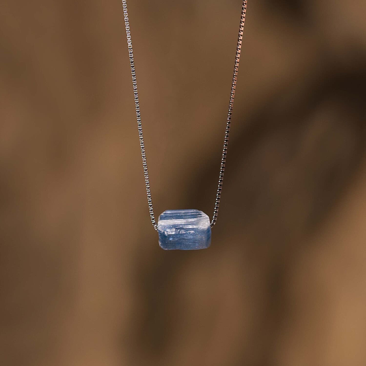 Raw Kyanite Necklace