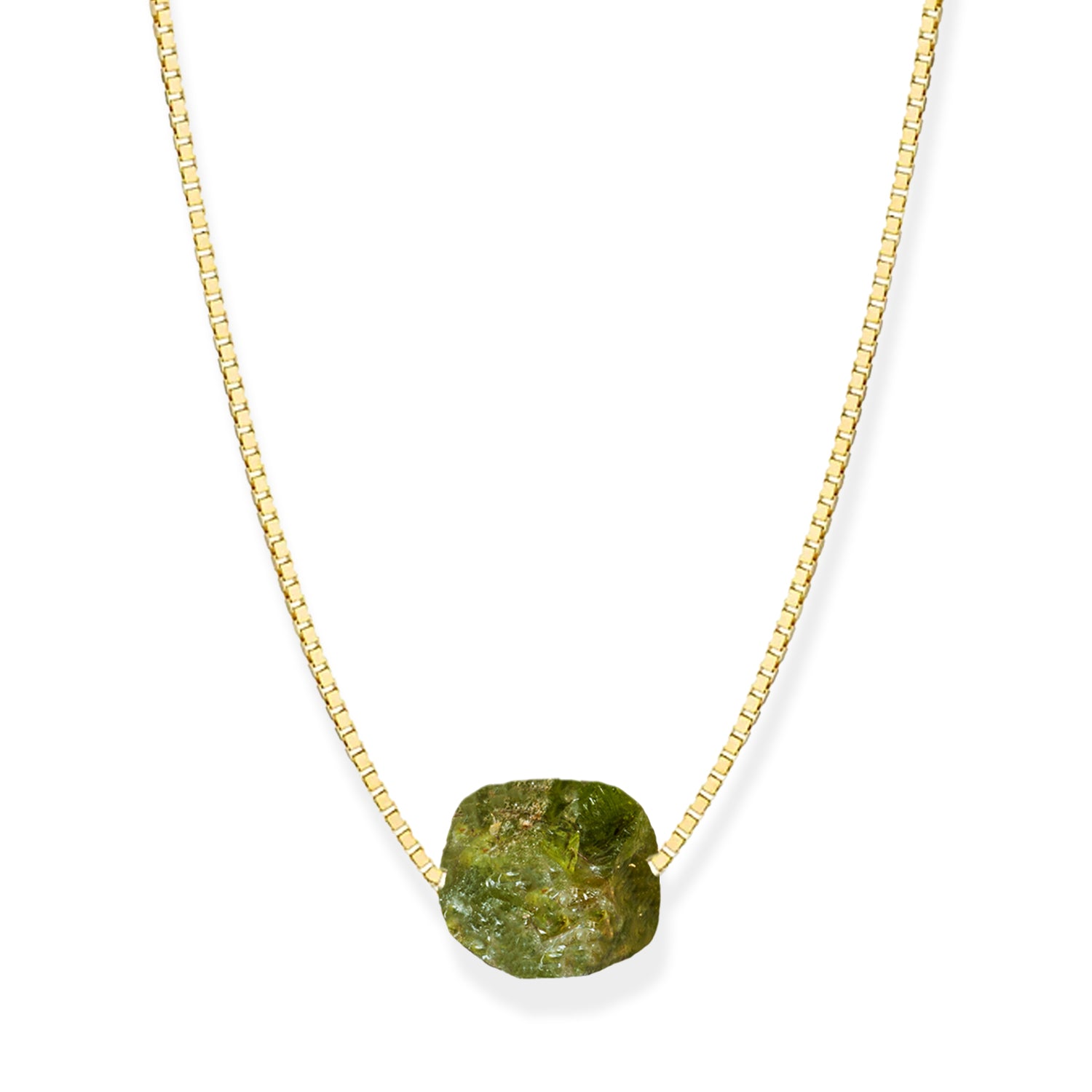 Natural Peridot Necklace